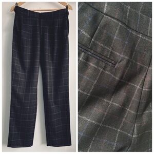 See U Soon Straight Leg Pant Checked Black
Classic New Size 6 Plaid Trousers
